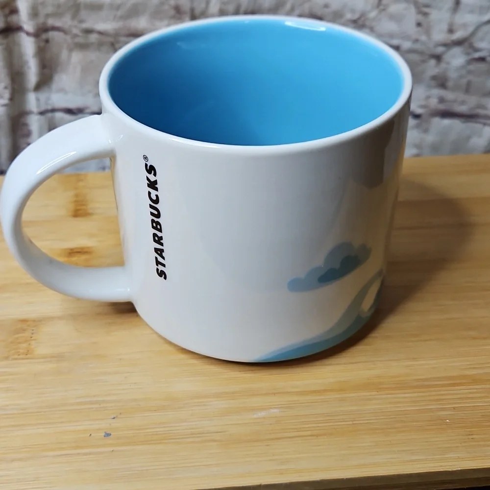 Starbucks California Coffee Mug 2013 You Are Here Collection Porcelain, 3 3/4